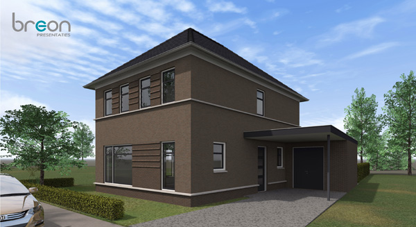 Vrijstaande woning plan Eschrand Vragender Vrijstaande woning plan Eschrand Vragender